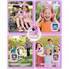 Chrerna momentinis fotoaparatas vaikams, 48mp/1080p skaitmeninis fotoaparatas vaikams momentinio spausdinimo gimtadienio dovanos, vaikiškas momentinis fotoaparatas žaislas dovana mergaitėms ir berniukams 3-12 metų