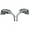 Chromuoti veidrodėliai Honda Vtx1300 1800 Fury Vt1300 Cx M10 10mm (22100)