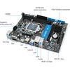 Ciciglow Lga 1155 kompiuterio pagrindinė plokštė, H310 darbalaukio kompiuterio pagrindinė plokštė, Ddr4 atmintis Pcie X16/x1 lizdai Nvme M.2 Sata 6gbs Usb3.0 2.0 Micro Atx pagrindinė plokštė