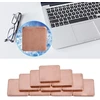 Ciciglow varinė šilumnešio poveržlė, 10 vnt., 20 x 20 mm Gpu Cpu terminė varinė šilumnešio pagalvėlė, 401 W/mk 0,3/0,5/0,8/1,0/1,2/1,5 mm nešiojamam stacionariam kompiuteriui (1 mm)