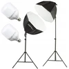 Cinegen Apšvietimo rinkinys 2x Softbox 90cm stovas Led lemputė