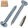 Cinkuoti medienos varžtai 3.5x30mm, 200 vnt.