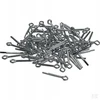 Cinkuotos skirstytuvų spynos 2.5x18 mm, 100 vnt.