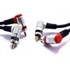 Cisco Vitalco Rca kampinis kabelis 2x Rca cinch 3m