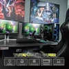 Ciy x77 mechaninė žaidimų klaviatūra, 88 klavišai, qwertz išdėstymas, programuojamas rgb apšvietimas, trijų aukščių reguliavimas, type c kabelis, karštai keičiama klaviatūra, skirta win/mac (pilka + ruda jungiklis) (pilka ruda jungiklis)