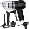 Clatronic Rankinis Galingas Automobilinis Dulkių Siurblys 2in1 Pūstuvas Automobiliui Namams Led 5kpa Usb C