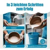 Clay Seal 250 ml - aukščiausios kokybės keraminis sandariklis moliui, betonui, terakotai - sandarinimas moliui - vandeniui atsparus ir be tirpiklių molio sandariklis - vandeniui atsparus sandariklis (250, g)