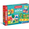 Clementoni Sapientino Montessori - Pirmieji žaidimai, edukacinis žaidimas Montessori metodu vaikams nuo 1-3 metų, su daugybe užsiėmimų formų, spalvų, gyvūnų ir žodžių tema, pagaminta Italijoje, italų kalba