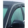 ClimAir Priekiniai vėjo deflektoriai (1 komplektas) vairuotojo ir keleivio pusėms Cls003p0108d, skirti Skoda Octavia Saloon / Estate Type Nx, 5 durų, 2020-, tamsios medžiagos