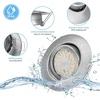 Cloksh Įleidžiamas Led šviestuvas 6w 3000k 230v, pasukamas, Ip44, 6 vnt.