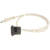Club 23.001.557 Usb lizdas iš nerūdijančio plieno su priekine ir galine dalimis, 1 x Usb A tipo moteriškas lizdas – 1 x A tipo vyriškas Usb 2.0 kabelis, ilgis: 60 cm; metalinis