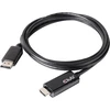 Club3d displayport™ 1.4 į hdmi™ 2.0b hdr kabelis male/male 2m/6.56 ft. - kabelio sąsajos/lyties adapteriai (displayport 1.4, hdmi 2.0, male/male, 2 m, juodas)