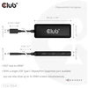 Club3d Mst šakotuvas Usb 3.2 Type C 3x Hdmi 4k60hz Male / Bu Retail
