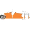 Cmt 271.250.42 m itin plonas pjovimo diskas su-42 d-250 b-30 k-2,4 p-1,6