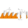 Cmt 273.250.80 m itin plonas pjovimo diskas su-80 d-250 b-30 k-2,4 p-1,6