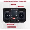 Cncejia Galios keitiklis 12v į 230v 2000w inverteris su gryna sinusine banga įtampos keitiklis galios inverteris Dc Ac galios keitiklis nešiojamiesiems kompiuteriams kompiuterių monitoriams Lcd televizoriams