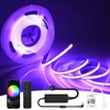 Cob led rgb juosta 10 m, wifi cob rgb led juosta alexa 24 v led šviesos juosta pritemdoma led cob šviesos juosta, 576 led/m, valdoma programėle, rgb cob led juosta 10 m lipni suderinama su alexa google