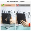 Cobak apsauginis dirželis e-skaityklėms ir planšetiniams kompiuteriams - universalus ir lengvas pirštų laikiklis 6.8-9 colių kindle/kobo/voyaga/lenovo/sony e-knygų planšetėms - labai elastingas juodas