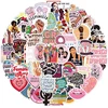 Cobee feministiniai lipdukai, 100 vienetų girl power lipdukų, vandeniui atsparūs viniliniai lipdukai, mergaitėms moterims, dovanos nešiojamam kompiuteriui, šalmui, kepurėms, vandens buteliams, automobilio lipdukai