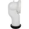 Cofan 90° alkūninė mova, Pp, 110 mm su gumine tarpine