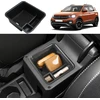 Coleya centrinės konsolės dėžutė, suderinama su vw t-cross 2018-2024, t cross priedai porankio organizatorius, t-cross centrinis porankio daiktadėžė su neslystančiu kilimėliu (juoda)