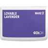 Colop Spaudos pagalvėlė Make 2, loveable lavender, 70 x 110 mm, pagalvėlė tradiciniams rankiniams spaudams