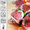 Com-four® 32 vnt. nerūdijančio plieno iešmai, 22 cm, ilgi mėsos iešmai, aukščiausios kokybės iešmai, daržovių iešmai rinkinyje Bbq, kepsninei, mėsai, kebabams ir daržovėms (22 cm - 32 vnt.)