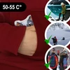 Com-four® 4 x Daugkartiniai kišeniniai šildytuvai su katės motyvu