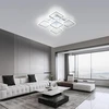 Comely Led lubų šviestuvas, 61 W, 7000 Lm, kūrybingas 5 galvučių kvadratinis Led lubų šviestuvas, akrilinis baltas lubų apšvietimas, modernus Led miegamojo, svetainės šviestuvas, šaltai balta 6500 K
