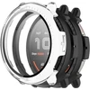 Conapika dėklas, skirtas Amazfit Active 2 su grūdintu stiklu, 2 vnt., pilnas padengimas, smūgiams atsparus Tpu stiklo apsauginis dėklas, itin plona ekrano apsauga, įbrėžimams atsparus apsauginis dėklas, juodas +