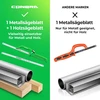 Conbra® metalo pjūklas 300 mm - metalo pjūklas 300 mm su medžio pjūkleliu + metalo pjūkleliu - tikslus varžtų ir vinių pjovimas