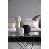 Cooee Design Hi-028-24-wh vaza Pastille, keramika, rankų darbo, skersmuo 15 cm, aukštis 14 cm, balta