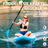 Coolcaa 354 cm x 86 cm x 15 cm irklentė su premium klasės priedais, keliamoji galia iki 210 kg, sup lenta suaugusiems ir paaugliams, visų lygių