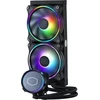 Cooler Master Masterliquid Ml240 Illusion Cpu skysto aušinimo sistema - Aio vandens aušinimo sistema, 3-ios kartos siurblys, juoda