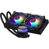 Cooler Master Masterliquid Ml240 Illusion Cpu skysto aušinimo sistema - Aio vandens aušinimo sistema, 3-ios kartos siurblys, juoda
