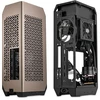 Cooler Master Ncore 100 Max Bronze Mini-itx Sff Tower korpusas - pritaikytas Aio aušintuvas, 850w Sfx Gold Atx 3.0 maitinimo šaltinis, lengvas montavimas, Pcie 4.0 riser ir vertikalus Gpu palaikymas