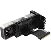 Cooler Master Vertical Gpu Holder Kit V3 - skirtas E-atx/atx/matx Pc korpusams ir Pci-e 4.0 įrenginiams, pritaikomas modulinis vaizdo plokštės laikiklis, storas Sgcc plieno laikiklis, įskaitant 165 mm riser kabelį - juodas