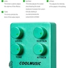 Coolmusic C-cs01 kompresoriaus pedalas, gitaros kompresijos efektas elektrinei gitarai ir bosui, true bypass