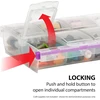 Craft Mates Lockables 2xl organizatorius su 14 skyrių, 23,5 x 10,8 x 3,2 cm