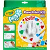 Crayola 57-0202 rinkinys leidžia sukurti pėdsaką, kad jūsų augintinio letenos atspaudą paverstumėte dekoratyviniu objektu, kurį išsaugosite amžinai