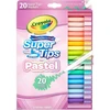 Crayola, Inc. Crayola Super Tips pasteliniai flomasteriai, 20 spalvų