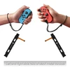 Create idea 1 poros pakaitinių konsolės bėgelių dešinysis kairysis slankiojantis bėgelis su lanksčiuoju kabeliu, suderinamas su Nin-ten-do Switch konsole Ns