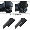 Create idea 1 rinkinys dviračio vairo poveržlės nuo 25,4 mm iki 31,8 mm dviračio vairo tarpiklis pagamintas iš aliuminio lydinio juodos spalvos dviračio vairo adapteris