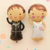 Create idea Xxl folinis balionas Mr & Mrs vestuvių dekoracija balionas nuotakos ir jaunikio kostiumas helio vestuvių dekoracija