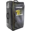 Kelioninis Cressi Unisex Adult Moby 2 krepšys, tvirtas ir erdvus krepšys su ratukais, idealus nardymo įrangai, sporto prekėms ir kelionėms transportuoti, juodas/geltonas, 110 l