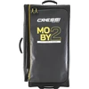Kelioninis Cressi Unisex Adult Moby 2 krepšys, tvirtas ir erdvus krepšys su ratukais, idealus nardymo įrangai, sporto prekėms ir kelionėms transportuoti, juodas/geltonas, 110 l