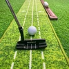 Crestgolf golfo puttingo kilimėlis, asmeninė praktika, lauko, aukso, vidaus, laisvalaikio, lengvai sulankstomas, putter padėklas