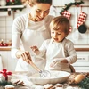 Crihovy daniškų šluotelių rinkinys, 2 vnt., daniška tešlos šluotelė, kiaušinių plaktuvas su medine rankena, tešlos maišyklė su dvigubomis skylutėmis, rankinė duonos maišyklė duonos, tešlos, pyragų, kepinių ir kt. kepimui