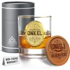 Crownly Crystal® Personalizuota viskio taurė - dovana dėdžiui gimtadienio proga - geriausias puodelis dėdžiui
