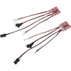 Cryfokt 30a mikro šepečiu valdomas Esc, dvipusis šepečiu valdomas Esc, lengvas, 2 vnt. pakuotė, dvigubo variklio valdymas, apsauga nuo trukdžių su stabdžiu, skirtas Axial Scx24 1/24